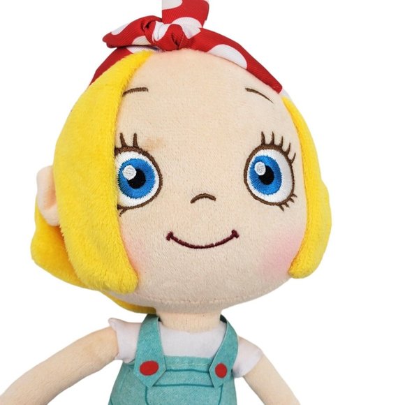 Ada Twist Rosie Revere Scientist Doll‎ Plush Netflix 2021 12" EUC Cartoon Girl - Picture 2 of 4